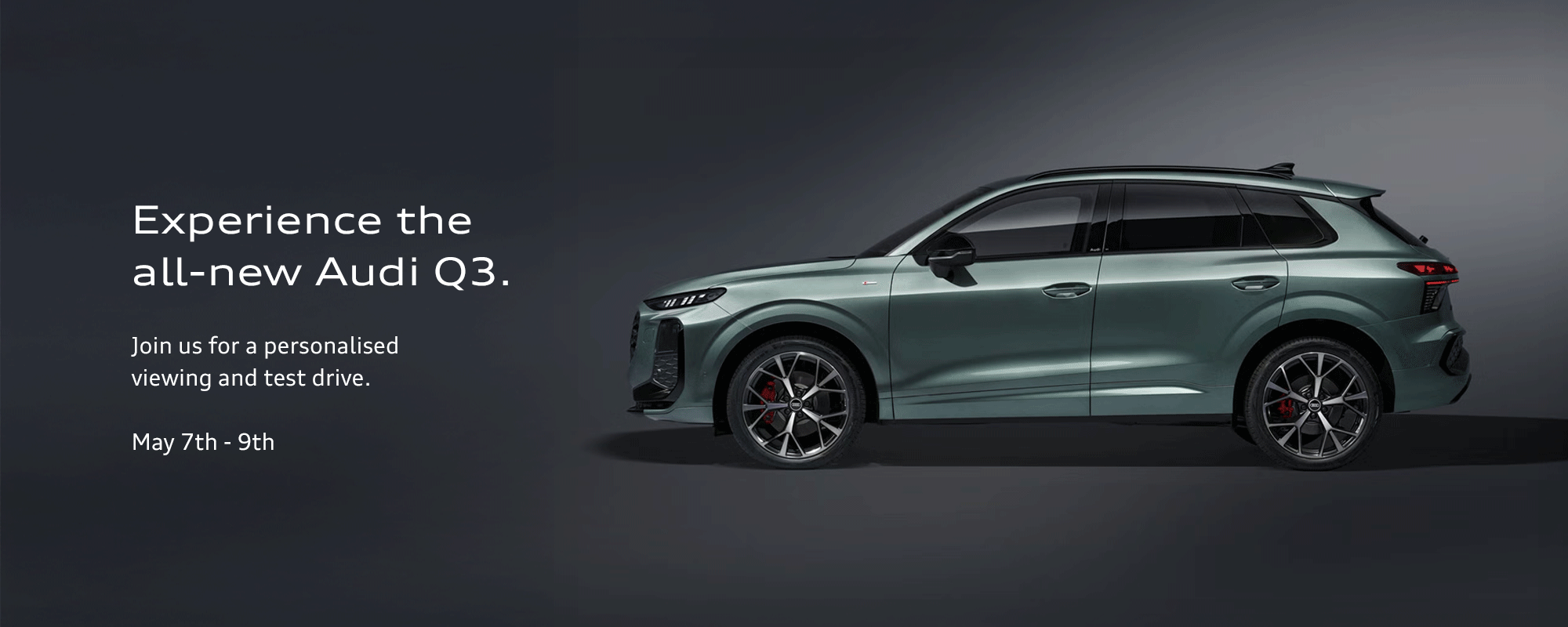 Audi Q3 preview event